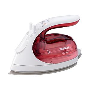 TOSHIBA コードレススチームアイロン  ピンク TA-FV460-P