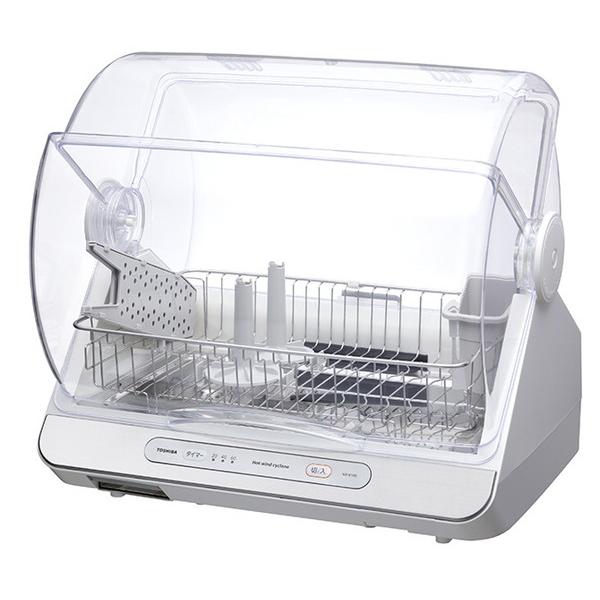 TOSHIBA(東芝) 食器乾燥機  ホワイト VD-V10S(W) ［6人用 /設置工事不要］