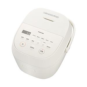 TOSHIBA(東芝) 炊飯器  ミルキーホワイト RC-10AMX-W ［5.5合 /マイコン］