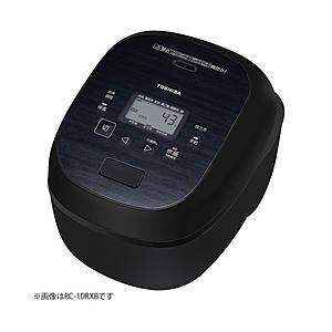 TOSHIBA(東芝) 炊飯ジャー　東芝真空IH 炎匠炊き グランブラック RC-18RXB-K ［...