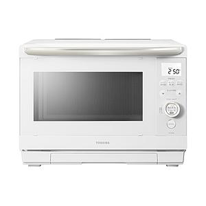 TOSHIBA(東芝) 過熱水蒸気オーブンレンジ 石窯ドーム ホワイト ER-D90B-W ［26L...
