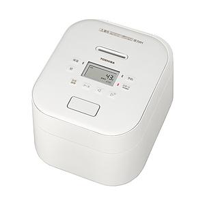 TOSHIBA(東芝) 炊飯ジャー  ミルキーホワイト RC-10FPX-W ［5.5合 /圧力IH...