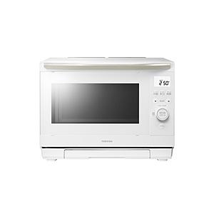 TOSHIBA(東芝) 過熱水蒸気オーブンレンジ 石窯ドーム ホワイト ER-D90C-W ［26L...