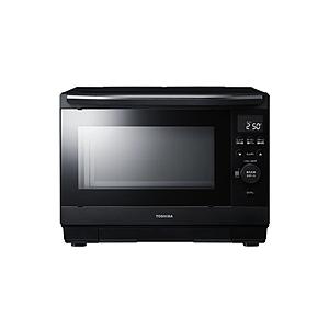 TOSHIBA(東芝) 過熱水蒸気オーブンレンジ 石窯ドーム ブラック ER-D90C-K ［26L...