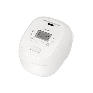 TOSHIBA(東芝) 炊飯ジャー　東芝真空IH 炎匠炊き ミルキーホワイト RC-10RVA-W ...