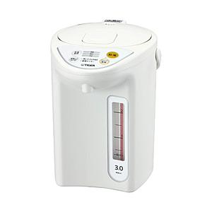 TIGER(タイガー) マイコン電動ポット （3.0L） PDR-G301-W ホワイト