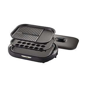 TIGER(タイガー) ホットプレート ブラウン CRC-B302T [プレート3枚]