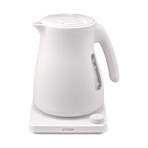TIGER(タイガー) 温度調節機能付 蒸気レスケトル  グレイッシュホワイト PTV-A120WG...