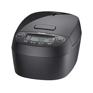 TIGER(タイガー) 圧力IHジャー炊飯器 炊きたて モーブブラック JPV-Y100 ［5.5合...
