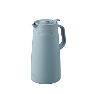 TIGER(タイガー) 真空断熱ステンレスポット〈プッシュタイプ〉  クラウドブルー PWR-A16...