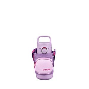 TIGER(タイガー) 真空断熱ボトル［350ml/ワンタッチ・2WAY］  フラワーパープル MT...
