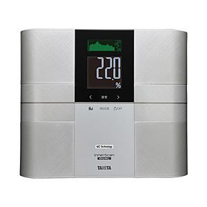 タニタ デュアルタイプ体組成計 innerScan DUAL(インナースキャンデュアル) シルバー ...