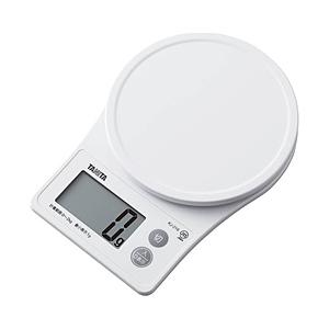 タニタ デジタルクッキングスケール （2kg）　KJ-216-WH ホワイト 【864】