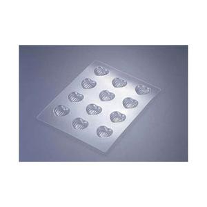 タイガークラウン チョコモールド ハートライン No.1926 ＜WTYA901＞