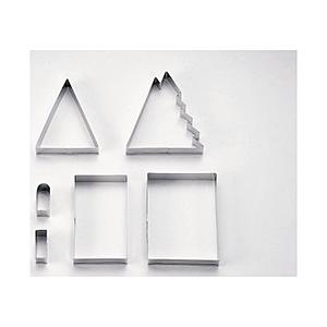 タイガークラウン 18-8クッキー抜型ハウストライアングル No.1955 ＜WNK8301＞