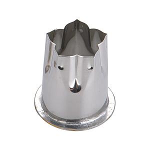 遠藤商事 SA18-8ツバ付抜型 桔梗 大 ＜BNK19071＞