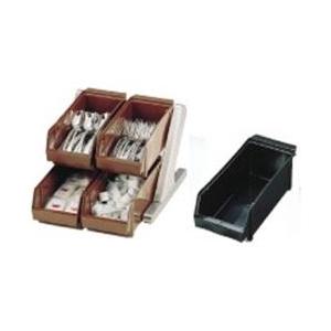 遠藤商事 SA18-8デラックス オーガナイザー 2段2列（4ヶ入） ブラック ＜EOC022＞