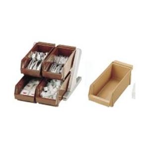 遠藤商事 SA18-8デラックス オーガナイザー 2段2列（4ヶ入） キャメル ＜EOC024＞