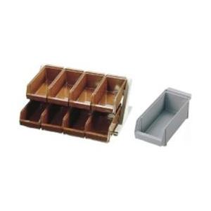 遠藤商事 SA18-8デラックス オーガナイザー 2段4列（8ヶ入） グレー ＜EOC041＞