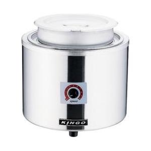 遠藤商事 KINGO 湯煎式電気スープジャー 7L D9001 ＜DSC2701＞