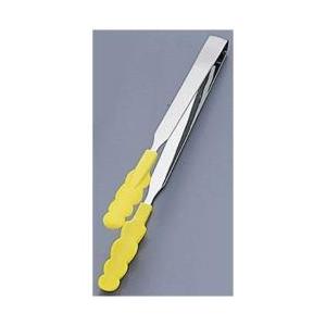 遠藤商事 Nライン抗菌耐熱カラートングGF イエロー ＜BTV8203＞