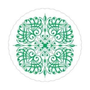 遠藤商事 紙コースター 菊丸緑（100枚入） 10900 ＜PKCS001＞