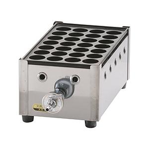 荒木金属製作所 関西式たこ焼器（28穴） 1枚掛 12・13A ＜GTK232＞