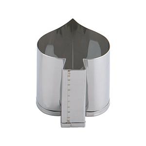 遠藤商事 SA 18-8業務用 抜型 スペード 大 ＜BNK8902＞