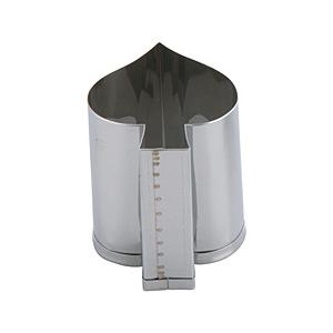 遠藤商事 SA 18-8業務用 抜型 スペード 中 ＜BNK8903＞