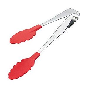 田辺金具 18-0抗菌 耐熱カラフルトング レッド ＜BTV7601＞