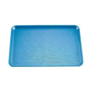 遠藤商事 耐熱 波筋盆 41cm（ノンスリップ加工） ブルー EP-3041BUN ＜EBV1004...