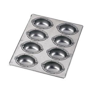 松永製作所 シリコン加工 レモン型天板 8ヶ取 ＜WTVB602＞