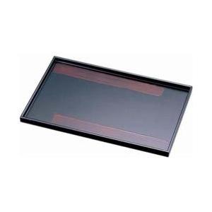 遠藤商事 尺0長手盆 溜一筆 NS-22TH ＜RBVD701＞