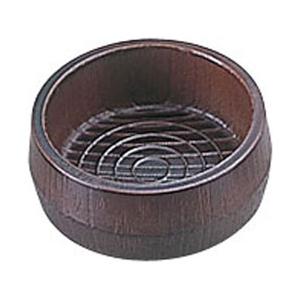 遠藤商事 ケヤキ目 ビール袴（溜） H-12 ＜EBC02＞