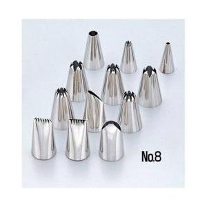 遠藤商事 SA18-8口金セット(12ヶ入) No.8 ＜WKT38008＞