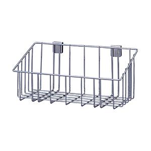 アイリスオーヤマ ＩＲＩＳ メタルラック用小物入れバスケット ３５５×１８２×１５９ ＭＲ−３５Ｂ
