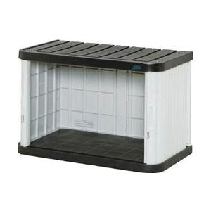 アイリスオーヤマ ミニロッカー　ML-600V　ブラック/グレー　ML600VBG