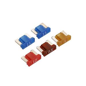 エーモン工業 3687　低背ヒューズセット　5／7.5／10／15A　（約11×9×4mm）／計5個...