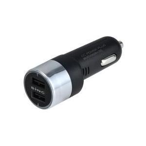 セイワ 車内用品　シガーソケット充電器　パワープラグ　DCパワープラグ　USB-A×2