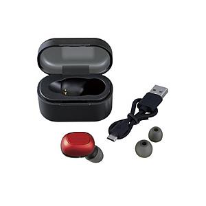 セイワ 完全ワイヤレスイヤホン 片耳  レッド BTE181