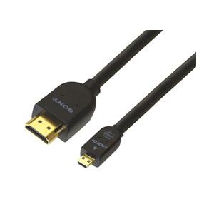 SONY(ソニー) DLC-HEU10A(HDMI-マイクロHDMIケーブル/Ver1.4/1.0m...