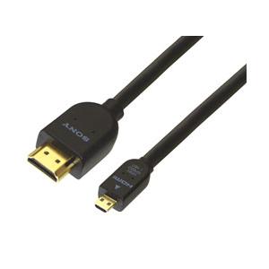 SONY(ソニー) DLC-HEU15A(HDMI-マイクロHDMIケーブル/Ver1.4/1.5m...