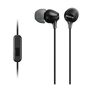 SONY(ソニー) MDR-EX15AP(ブラック)MDR-EX15AP B【マイク対応】 カナル型...