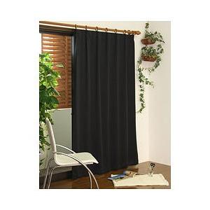 東京シンコール 20503552　（2枚組み/遮光/防炎カーテン/スキャット/ブラック/100×13...