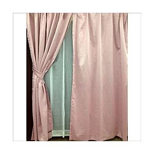 東京シンコール 4枚組ドレープカーテン ルークス [100×135cm /ピンク] [振込不可]