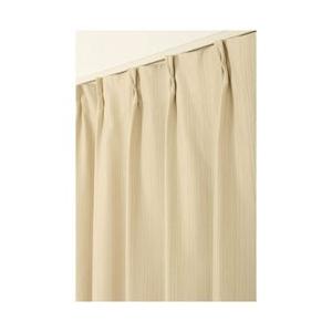 東京シンコール 2枚組　ドレープカーテン ウッディ(100×178cm/ベージュ) 【864】 [振...