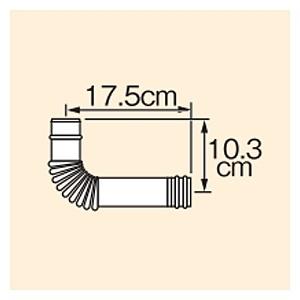 コロナ 左配管用エルボ　F-96