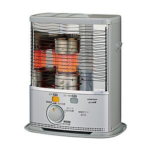 コロナ 反射式石油ストーブ SXシリーズ シルバー SX-2425Y ［木造7畳まで /コンクリート...