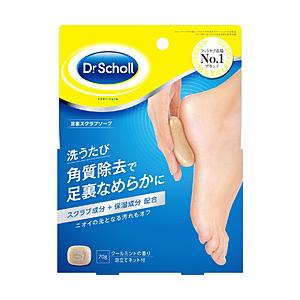ショールズウェルネスカンパニー ドクターショール 足裏スクラブソープ（70g） 〔角質ケア〕