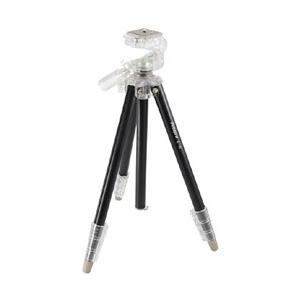 キング Fotopro カラーアルミ三脚4段 C-3i BLACK ブラック